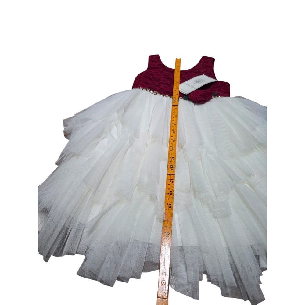 New Couture Princess Formal Dress Size 6. - Picture 5 of 7